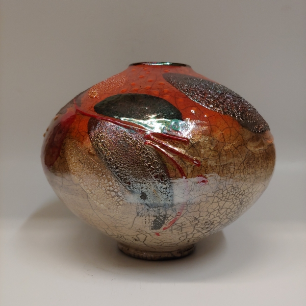 #220716 Raku Glitter Glaze $42 at Hunter Wolff Gallery